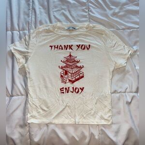 Ribbed Short Sleeve Top